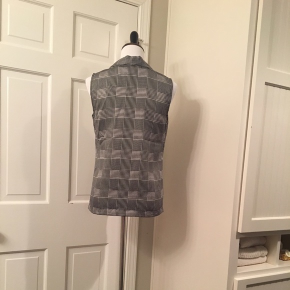 Blouse Sans Manches Dana Buchman - Taille L, Col En V, Bleue, Occasion Très Bon état