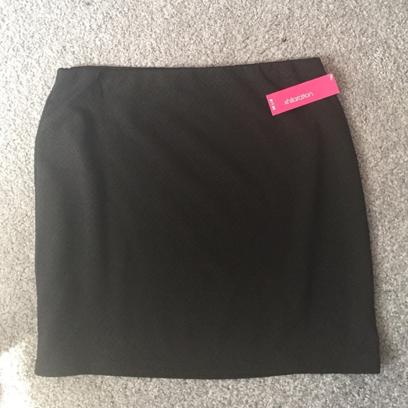 Black skirt