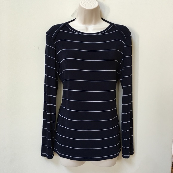 NWOT Chico's Nautical Travelers Top