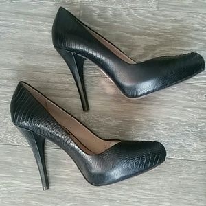 Steve Madden | Dair Alligator Black Pumps