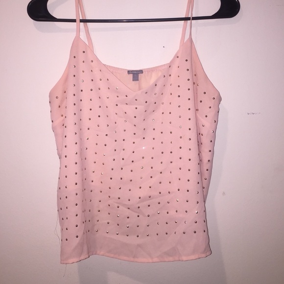 Peach Studded Tank