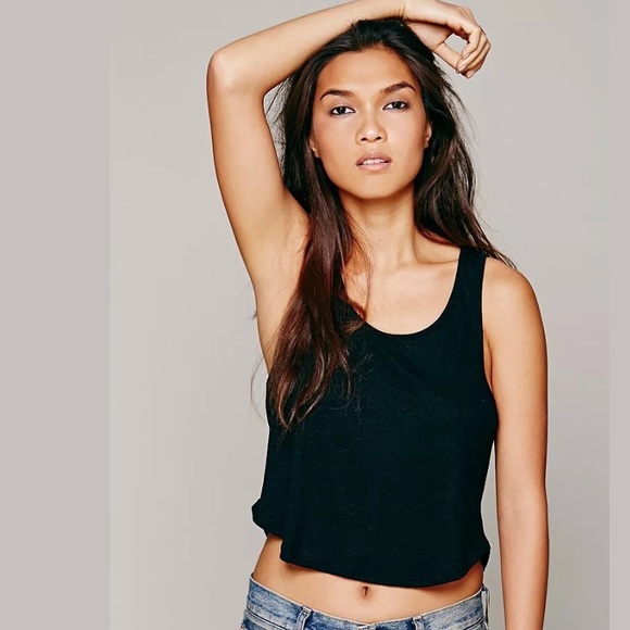 SALE! Free People Ribbed crop top