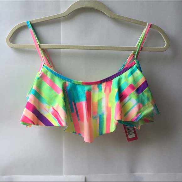 Xhilaration Flounce Bikini Top