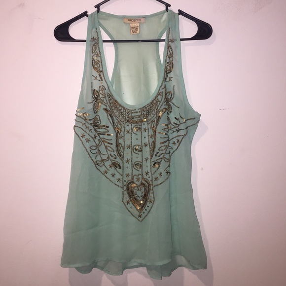 Arden B beaded tank