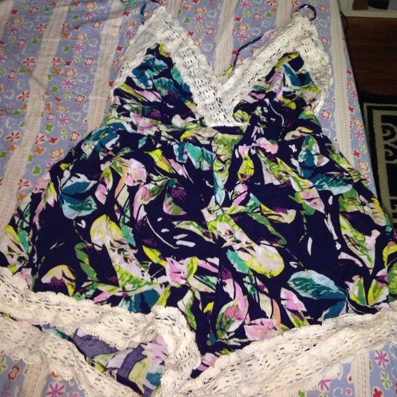 Flower romper! So cute for summer!