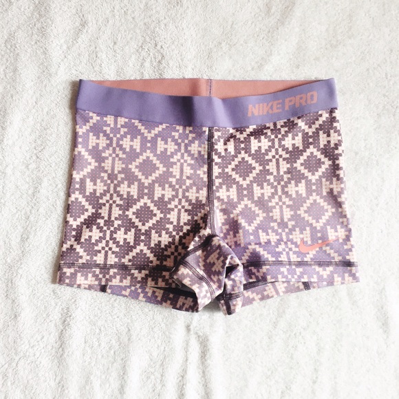 Rare Purple Tribal Nike Pros