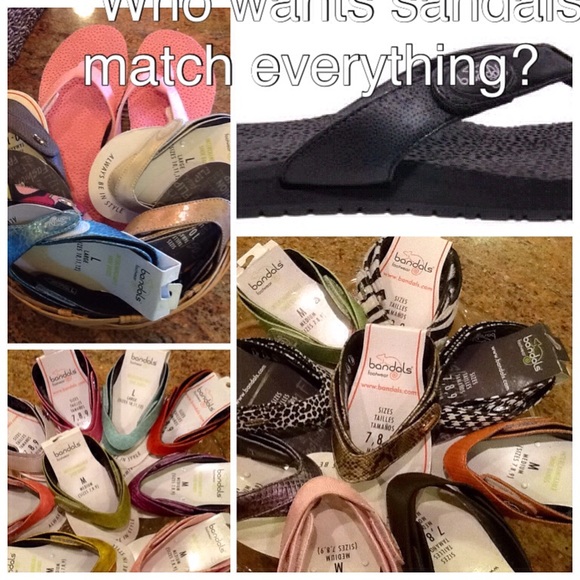 Sandals with interchangeable bands! Bundles!