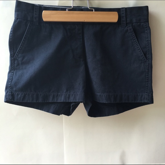 J. Crew Navy Blue Chino Shorts
