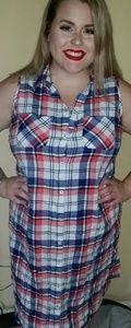 Forever 21 plaid dress