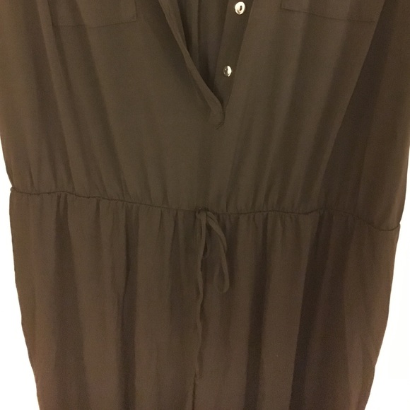 Style&co. Plus Size Sleeveless Shirtwaist Jumpsuit - Picture 4 of 4
