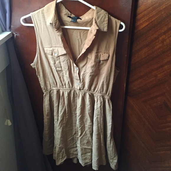 Tan dress