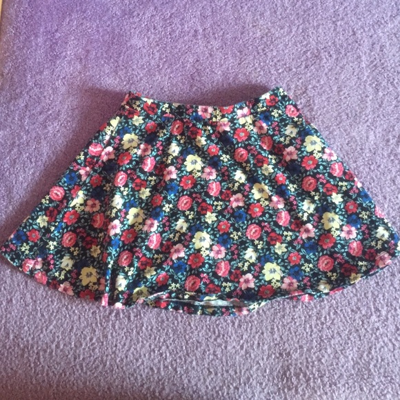 Floral Forever 21 Skirt