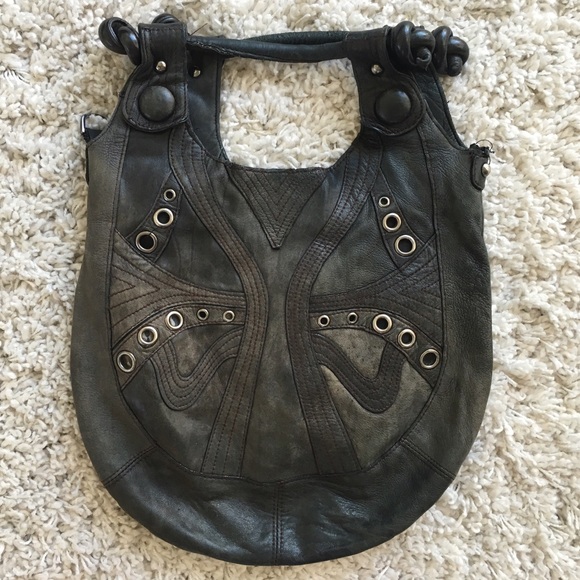 Betsy Johnson vintage leather purse