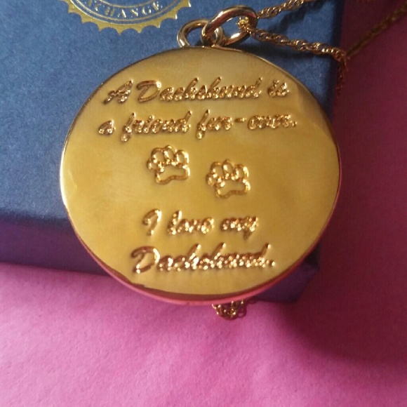 A DACHSHUND IS A FRIEND FUR-EVER PENDANT/Sale - Picture 2 of 5