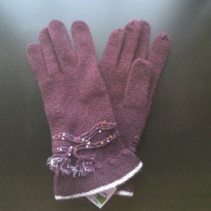 Brand new purple gloves!