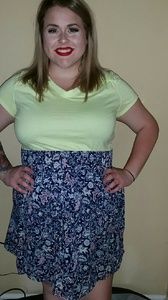 Old Navy floral skirt