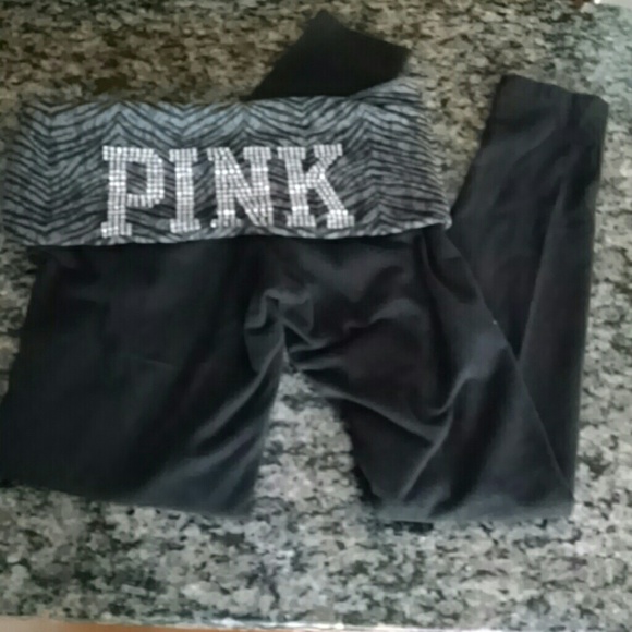 PINK Long Yoga Leggings