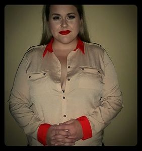 New York & Co. Button Down