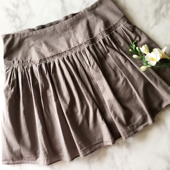 Banana Republic Cotton Flowy Skirt