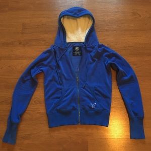 American Eagle fleece zip up sweatshirt!
