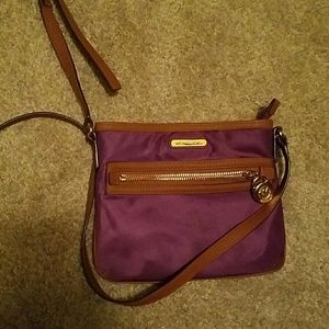 Purple Michael Kors Crossbody