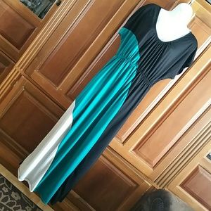 Color Block Maxi By Delirious Size 2X
