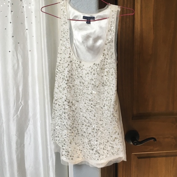 American Eagle sparkly tank top