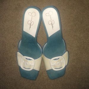 Jessica Simpson wedges