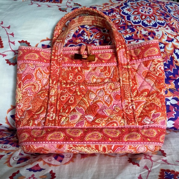 Vera Bradley Sherbet Little Toggle Tote