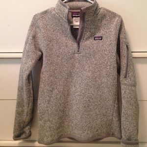 Grey Patagonia half zip