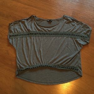 Crop top with adorable detail!