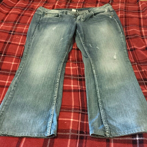 Size 18/31 Silver Lola Jeans
