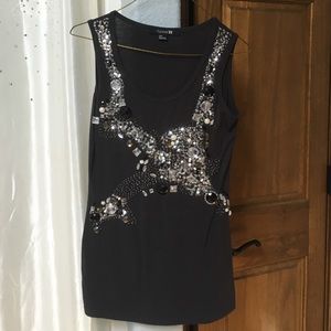 Sparkly tank top!