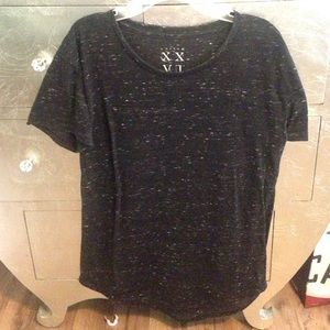 Mens XS black lounge tee