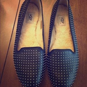 ❌One Day Sale❌UGG Alloway Studded Black Flat