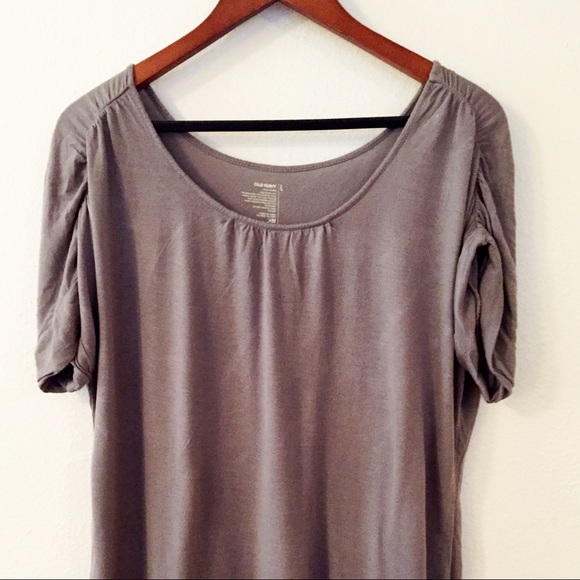 Old Navy Shirred Shoulder Tee