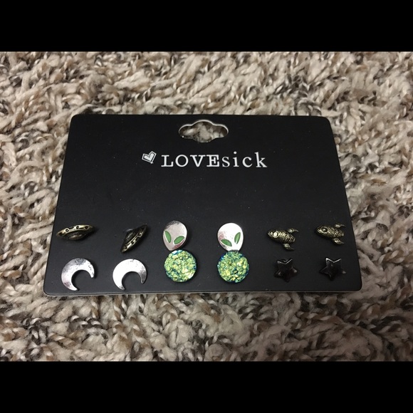 NWT Space Earrings Pack