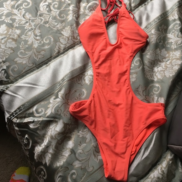 Tankini one-piece bathing suit