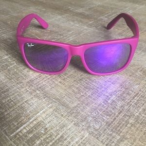 Purple Ray Bans