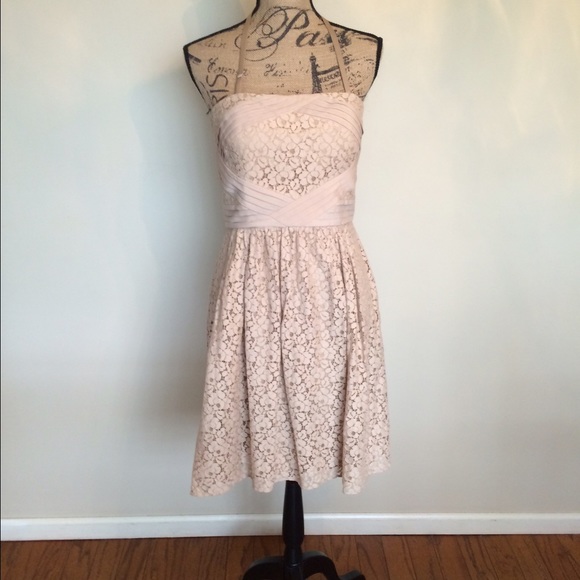 Vince Camuto lace dress w/removable strap