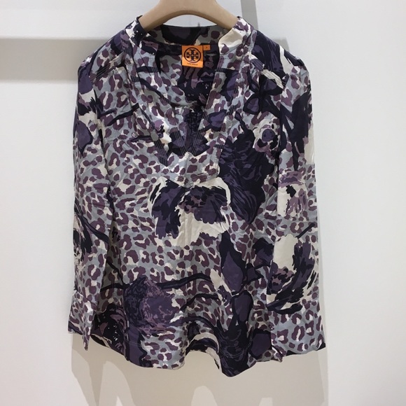 Tory Burch 100% Silk Tunic