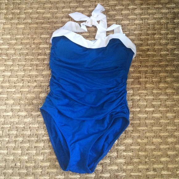 One piece swim, Ralph Lauren, 6, very lightly worn