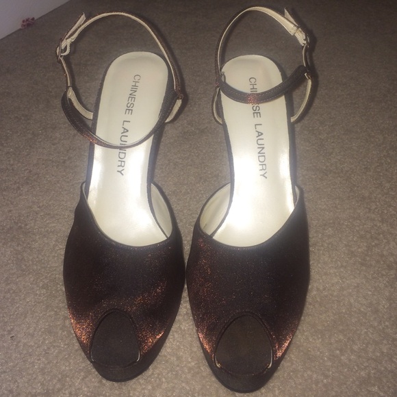 Chinese laundry evening heels!