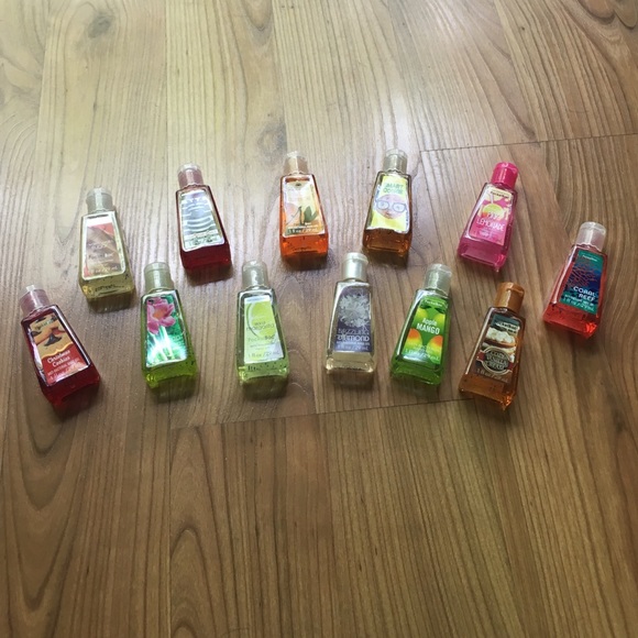 Bath and Body Works Hand Sanitizers