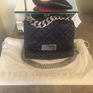 Stella McCartney Soft Beckett quilted shoulder bag