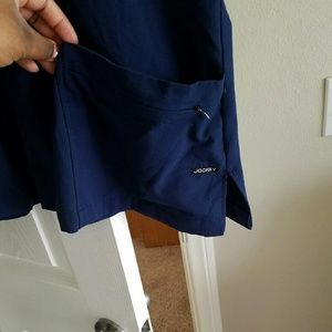 Xl Navy Blue jockey scrub top