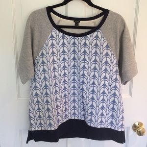 J. Crew Paneled Top
