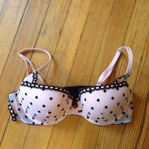 Victoria's Secret Polka Dot Balconet Bra