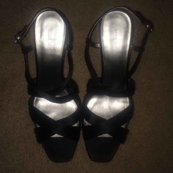 Nine West black heel!