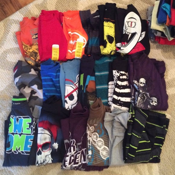 12 boys shirts